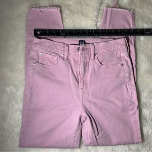 Sz 4 / 27 Gap Denim Pink True Skinny Jeans